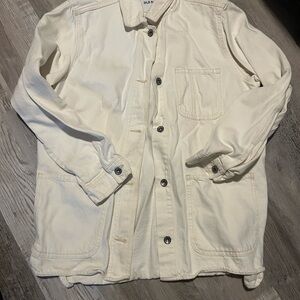 Old Navy Womens Cream Jacket